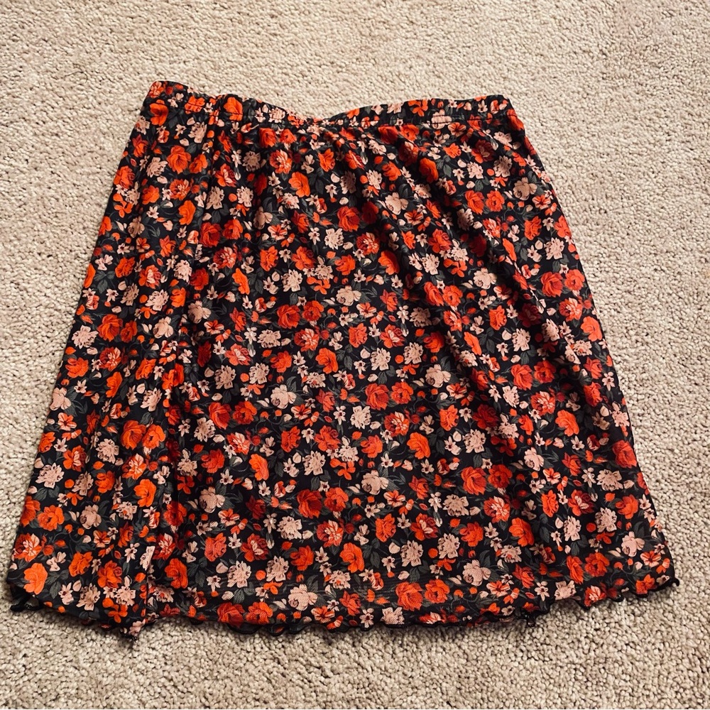 Floral skirt